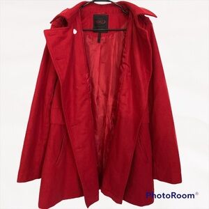 Yoki New York Outerwear Collection Red Size Small